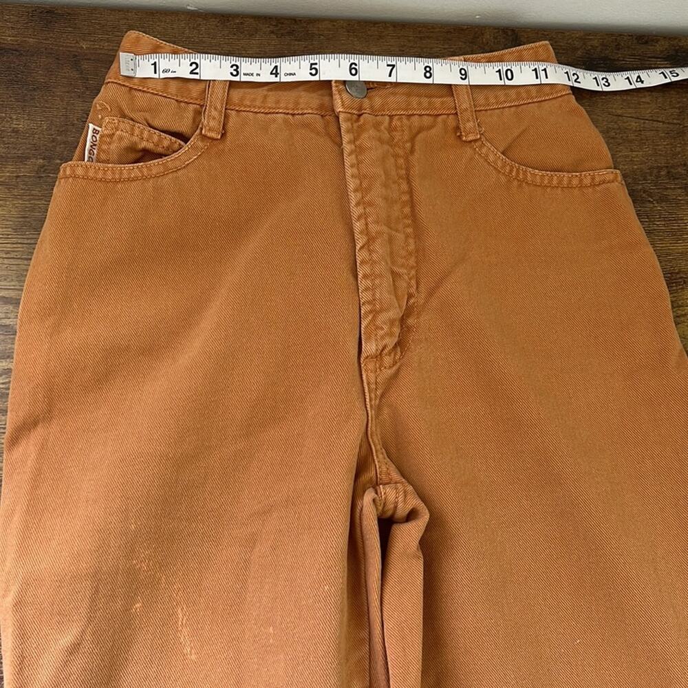Vintage 90’s BONGO Light Brown High Rise Cotton Mom-Jeans - Picture 5 of 12